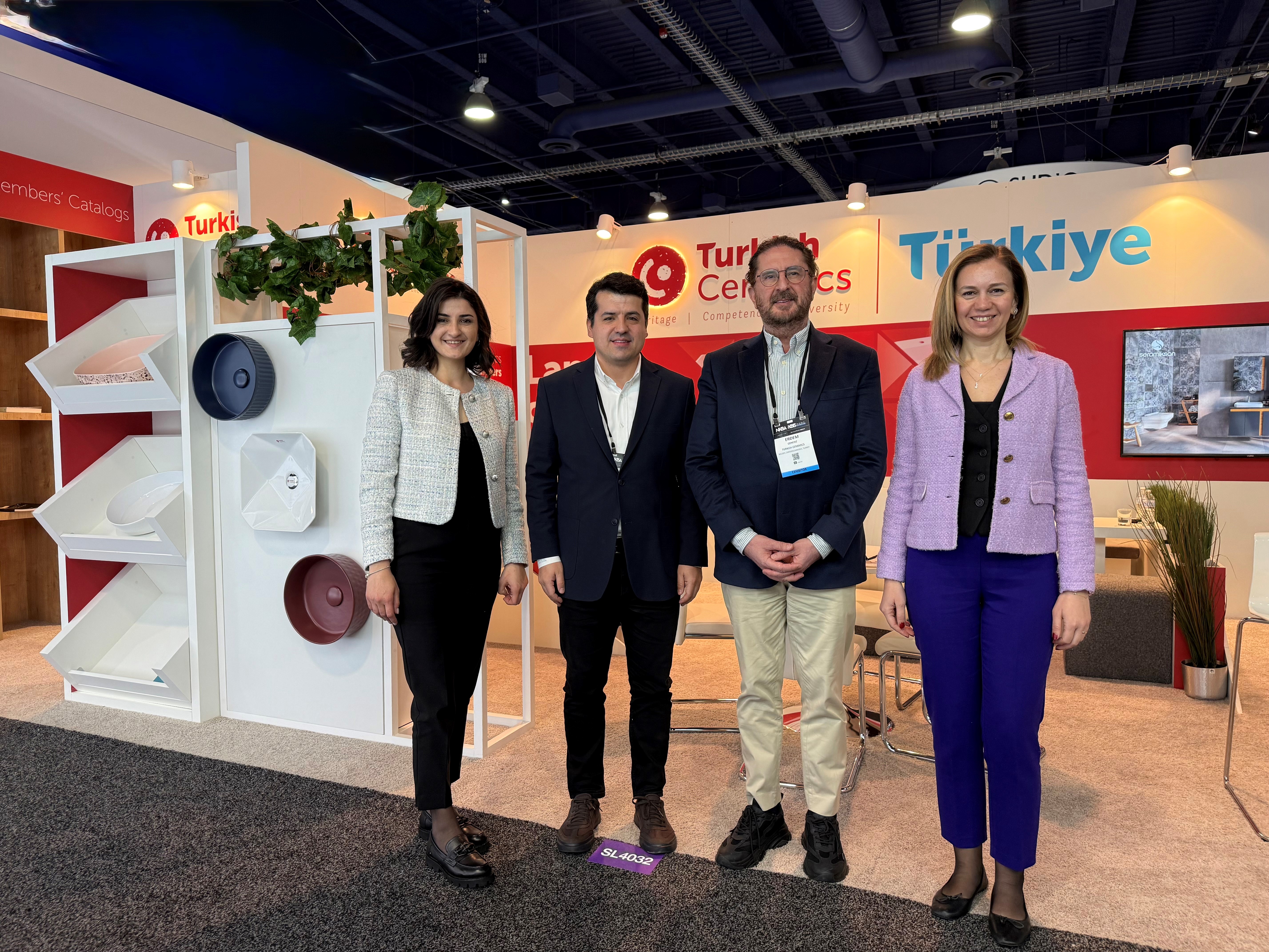 Turkish Ceramics Participated for the Second Time at the KBIS 2025 Fair