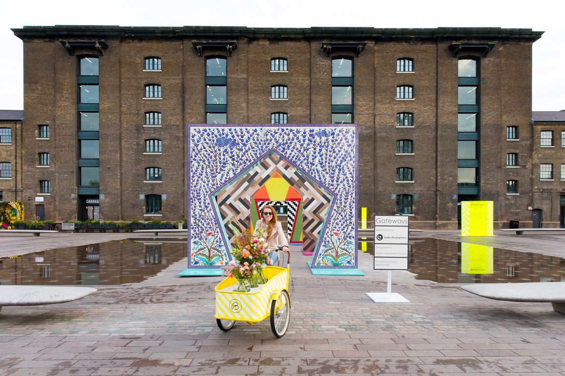 TURKISHCERAMICS UNVEILS GATEWAYS AT GRANARY SQUARE, KING’S CROSS, A CERAMIC INSTALLATION DESIGNED BY ADAM NATHANIEL FURMAN