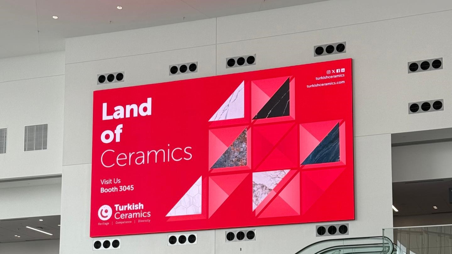 Turkish Ceramics Showcased Its Strength Once Again at Coverings 2026